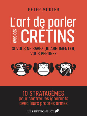 cover image of L'art de parler avec des crétins
